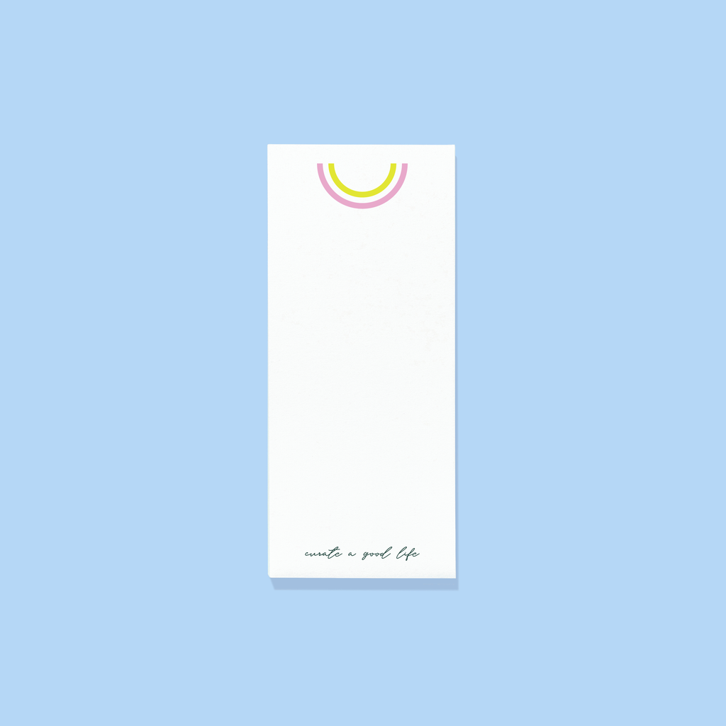 Tall & Skinny Logo Notepad