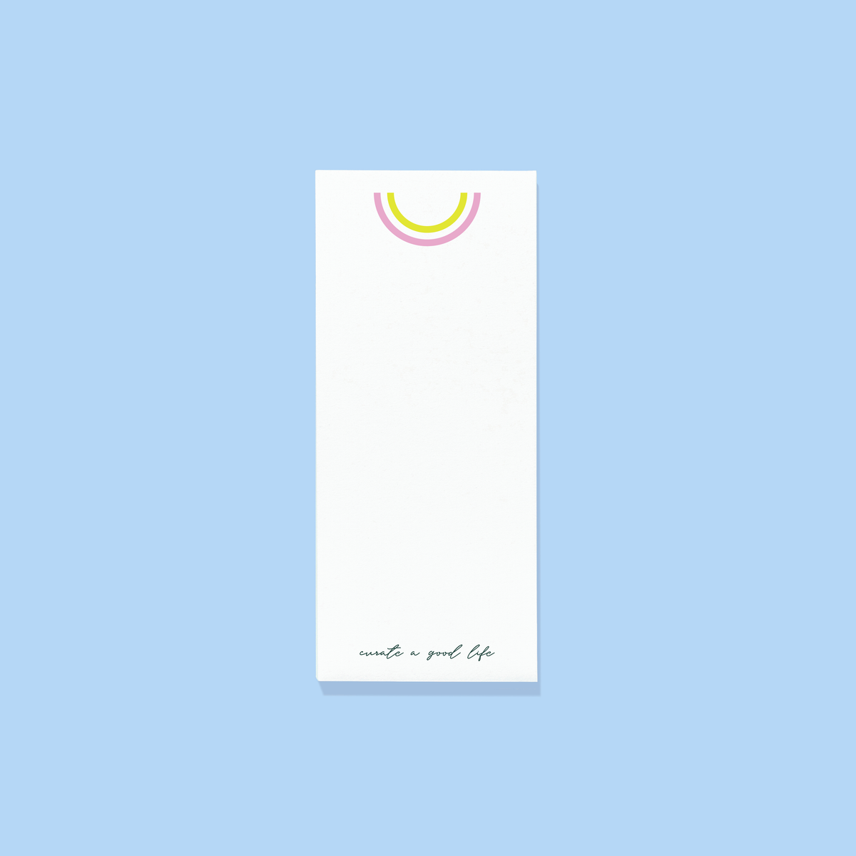 Tall & Skinny Logo Notepad