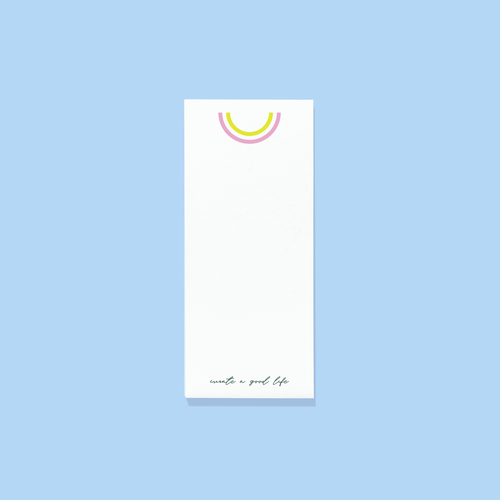 Tall & Skinny Logo Notepad
